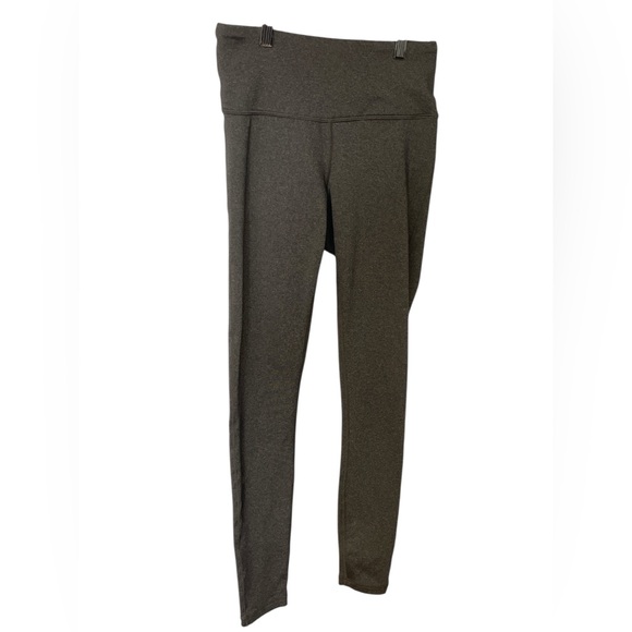 prAna Pillar Leggings Small Earth Brown Green Mid Rise Stretch Performance - Picture 3 of 8